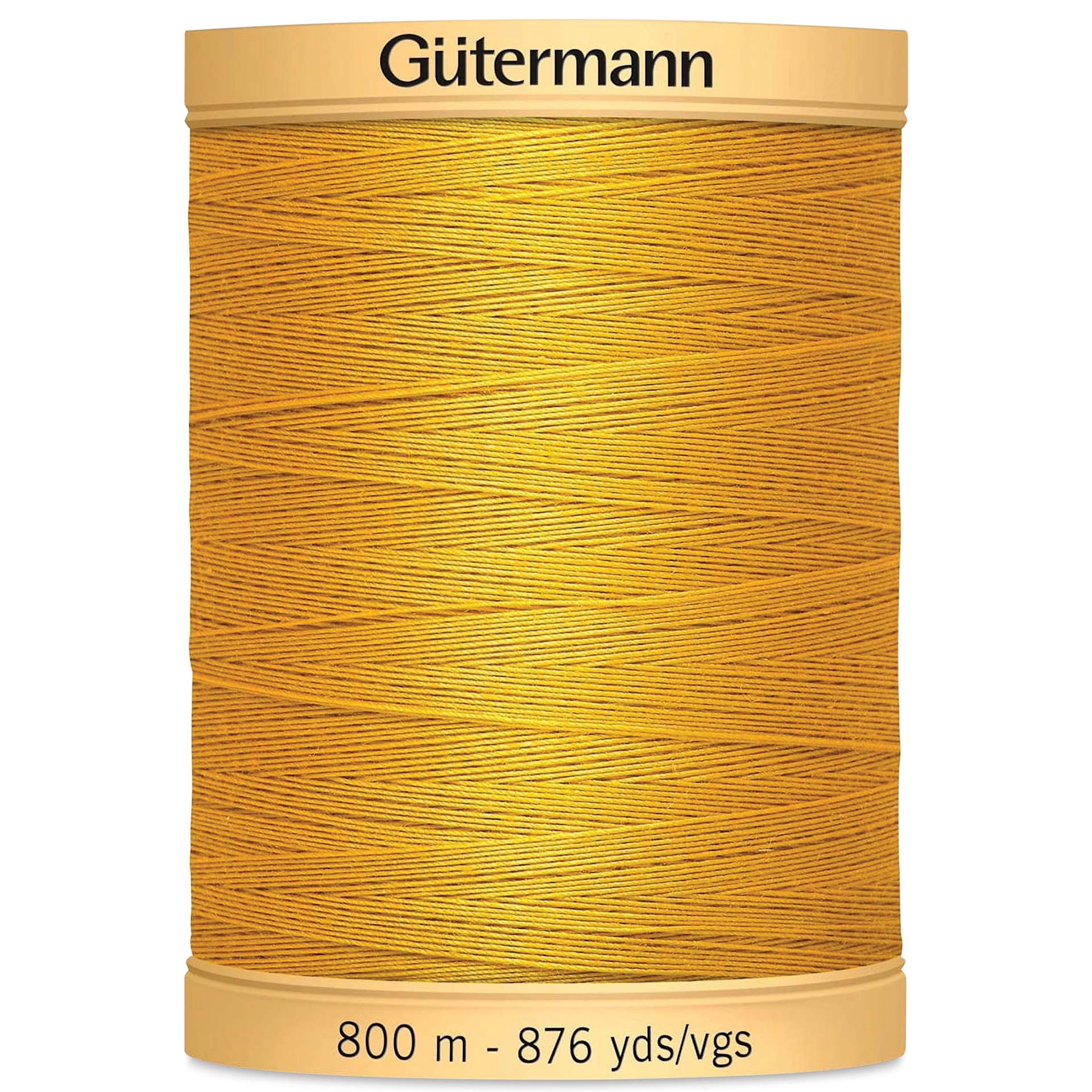 Gutermann Cotton Thread - Gold, 876 yd Spool