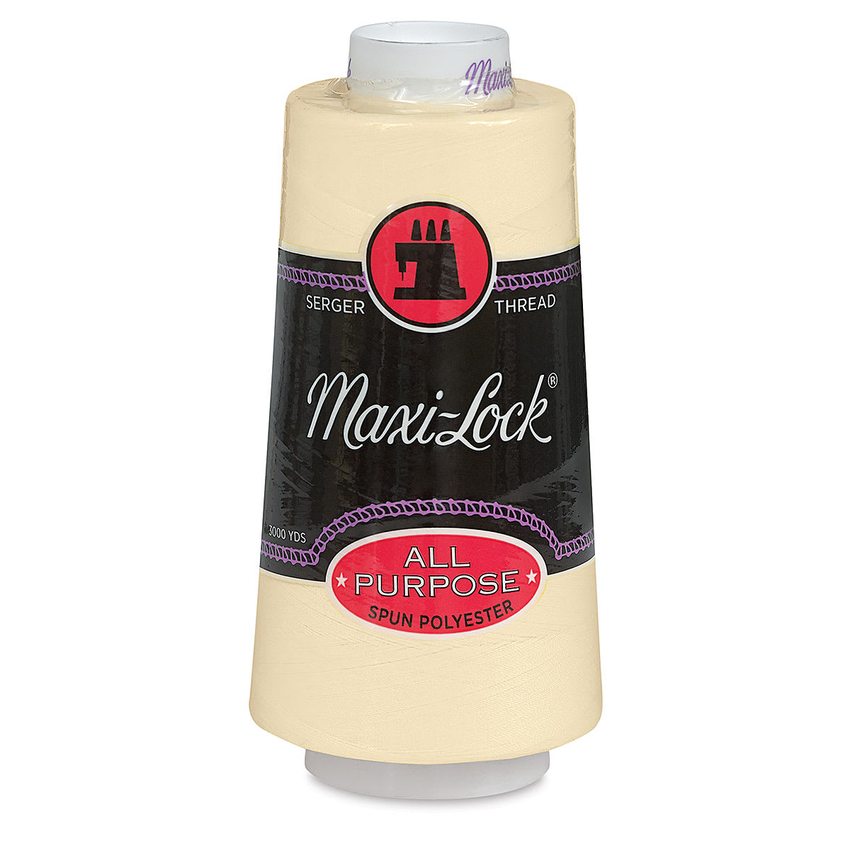 Maxi-Lock Thread - Eggshell, 3000 yd Spool