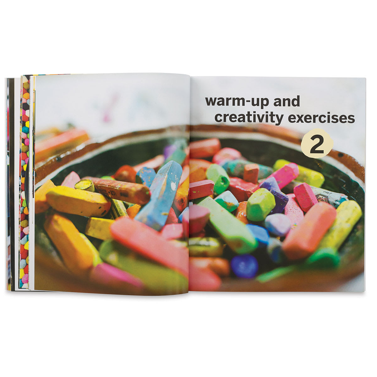 Expressive Flower Painting - Spread starting Part 2 - Warm Up and Creativity exercises
