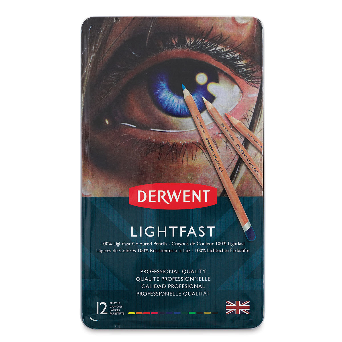 Derwent Lightfast Colored Pencil - Set of 12, Front Cover