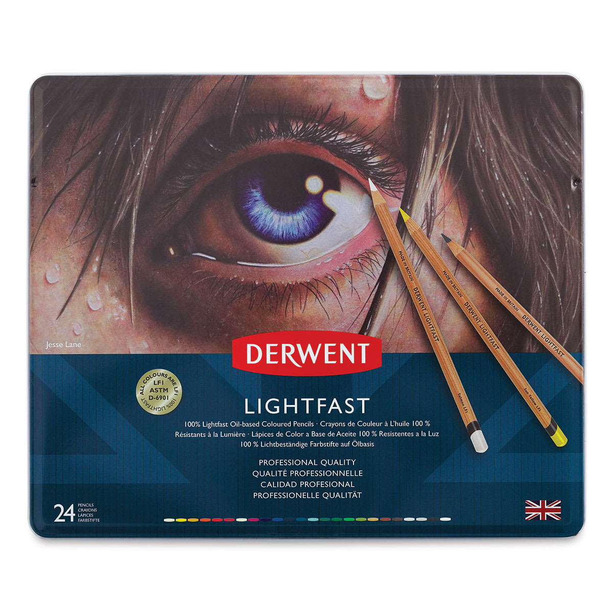 Derwent Lightfast Colored Pencil - Set of 24, Front Cover
