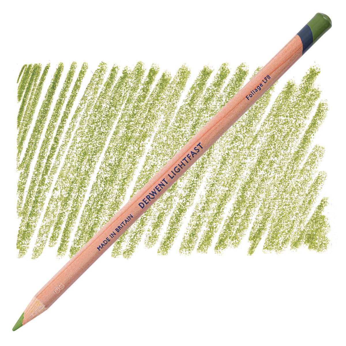 Derwent Lightfast Colored Pencil - Foliage pencil and swatch
