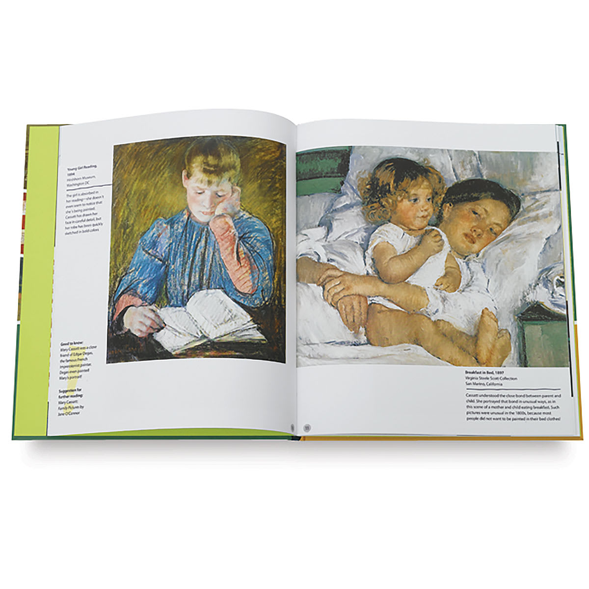 13 American Artists Children Should Know - Spread showing pictures of children