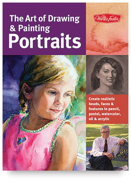 The Art of Drawing & Painting Portraits - Front cover of book
