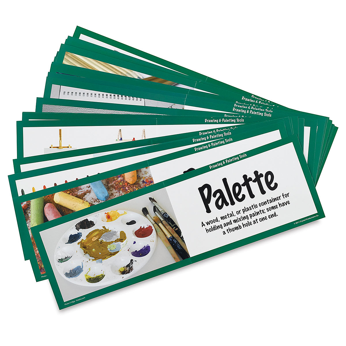 Art Display Cards, Drawing and Painting Tools 