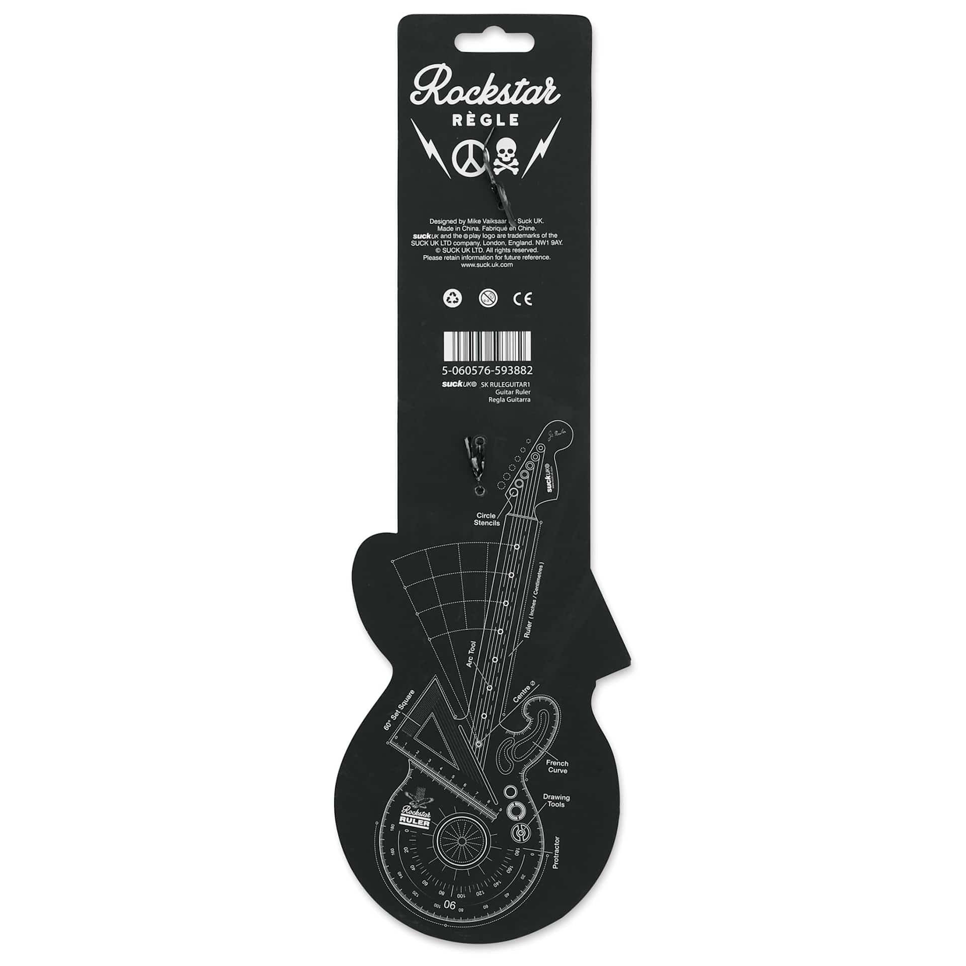 Rockstar Ruler (back of packaging)
