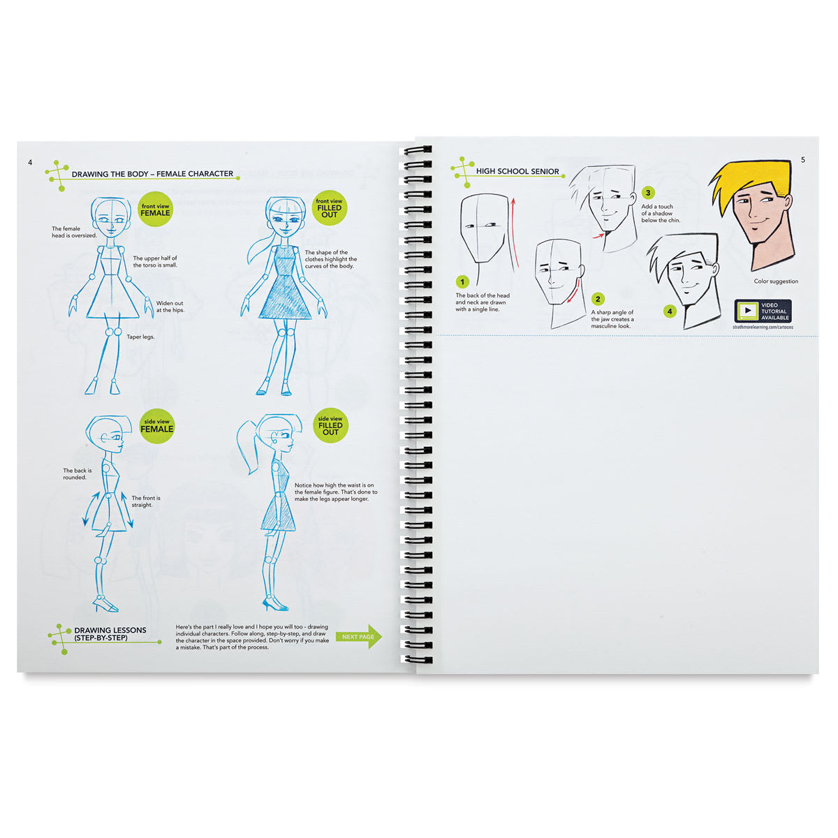 Learning Book Series - Cartoons