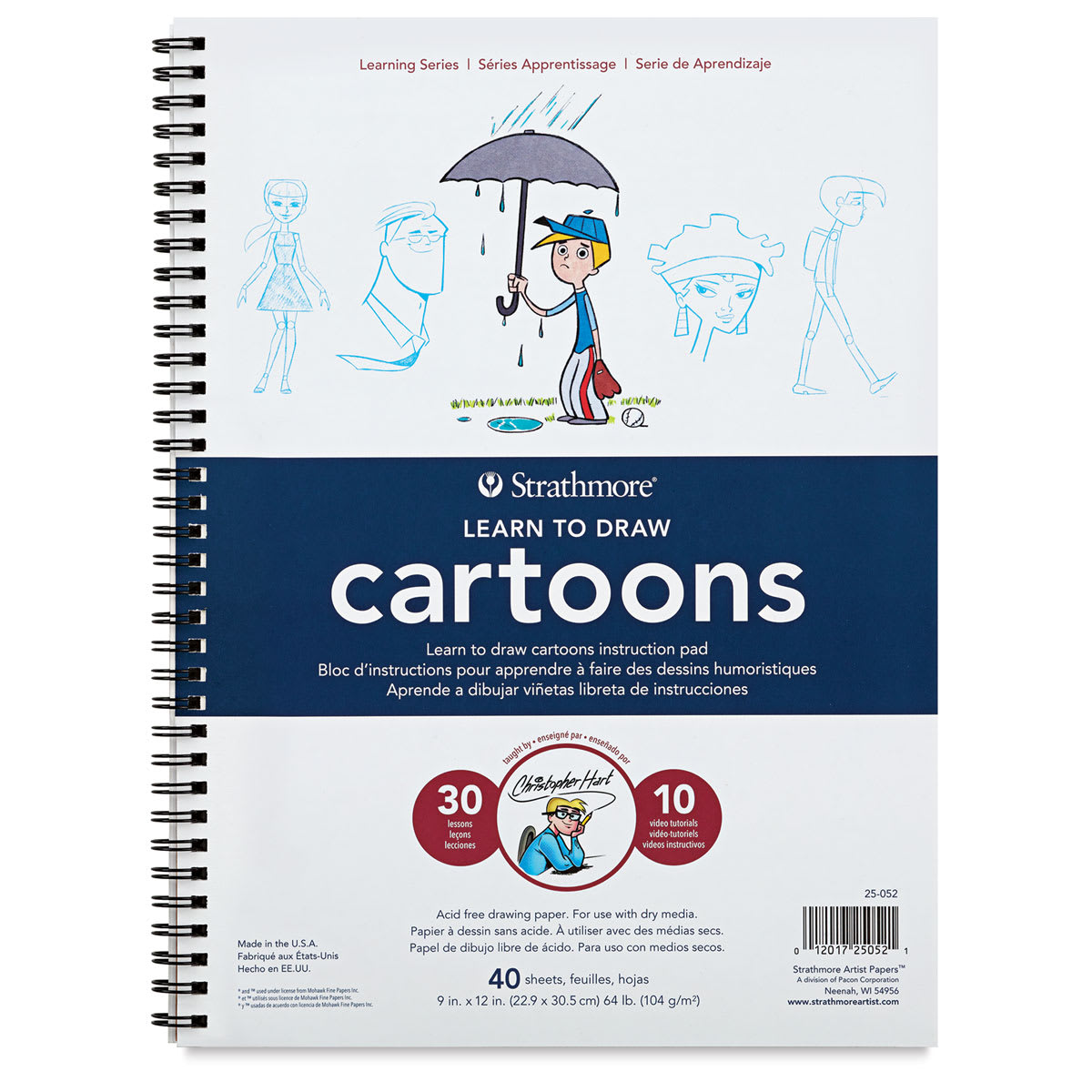 Learning Book Series - Cartoons, front cover