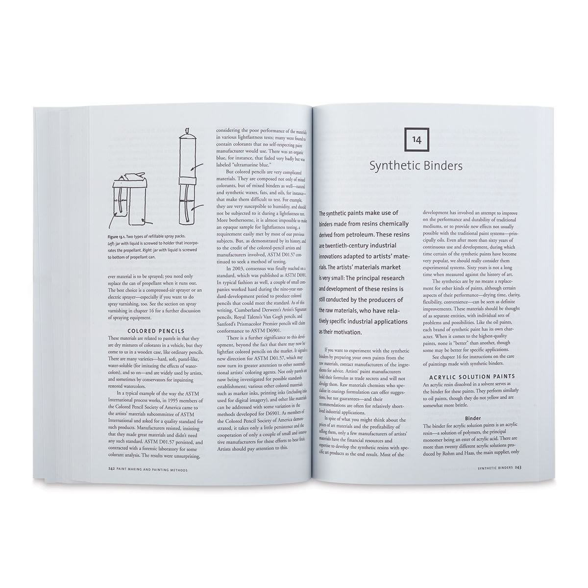 The Painter's Handbook, Page in Book