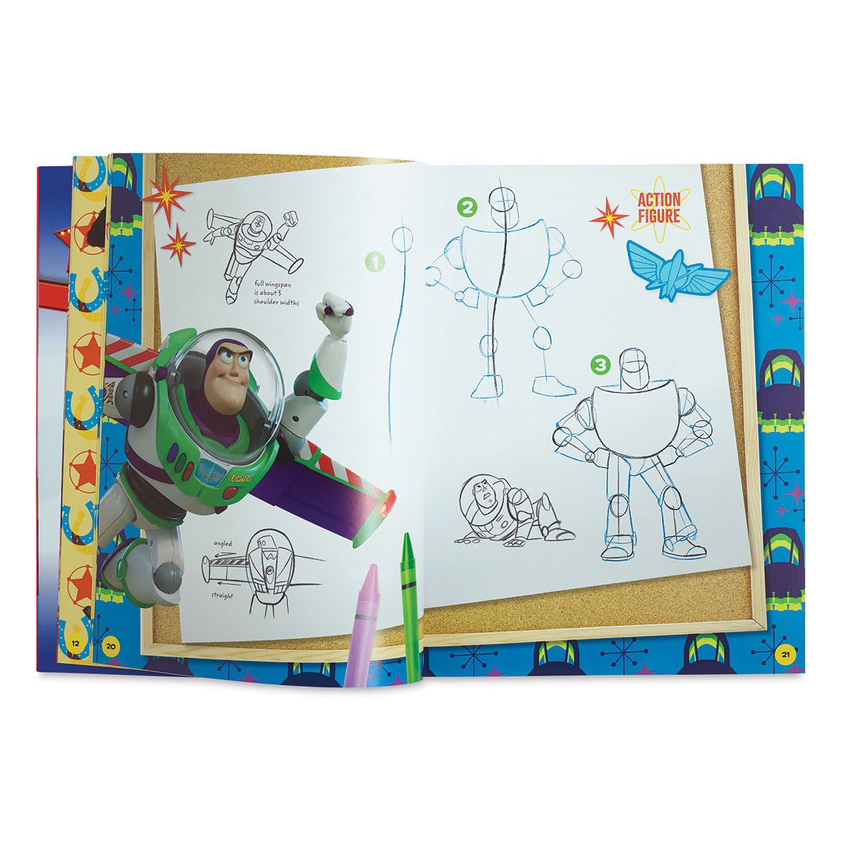 Learn to Draw Disney-Pixar:Toy Story - Steps to Draw Buzz Lightyear