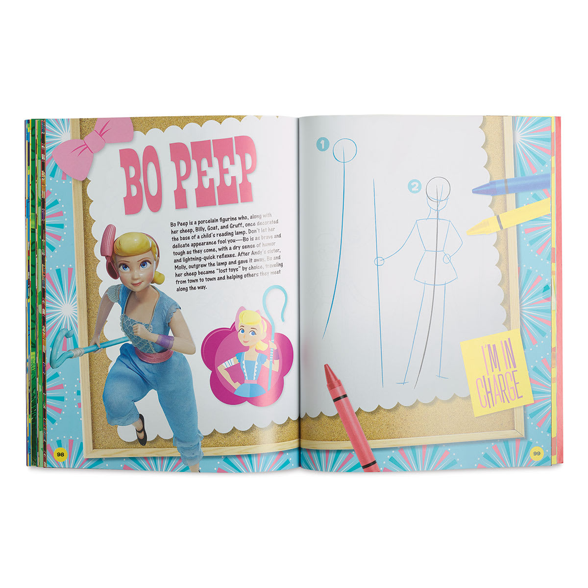 Learn to Draw Disney-Pixar:Toy Story - Steps to Draw Bo Peep