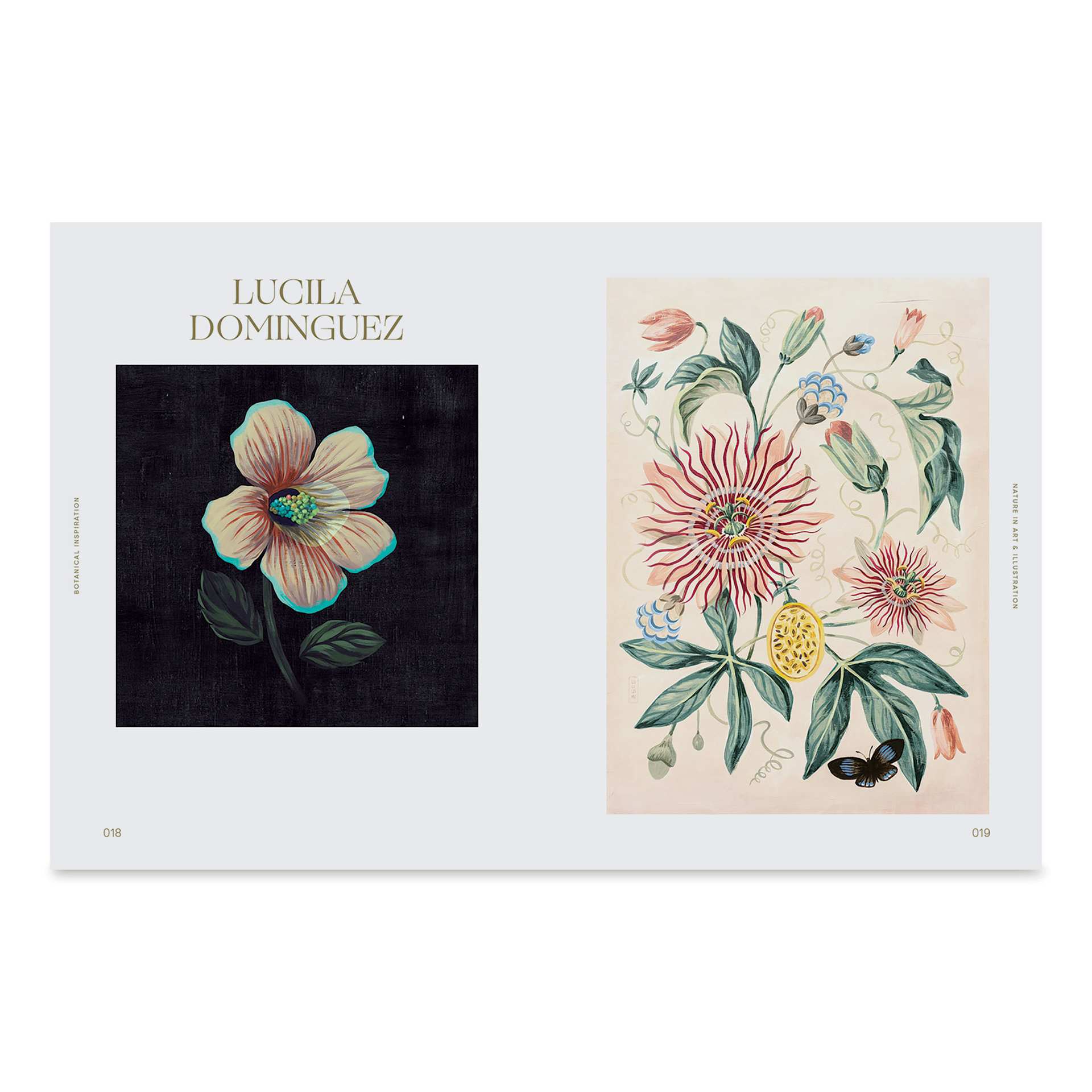 Botanical Inspiration, floral page