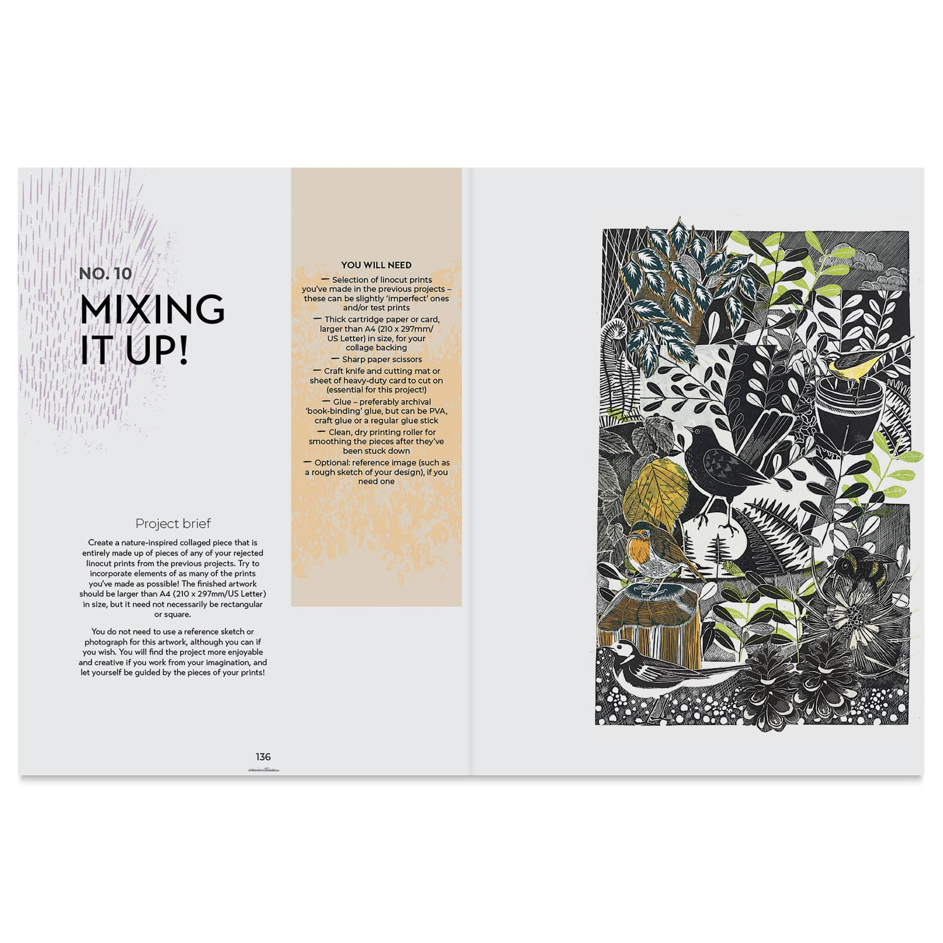 Nature Imprinted: A Complete Guide to Lino Printing, Mixing It Up!