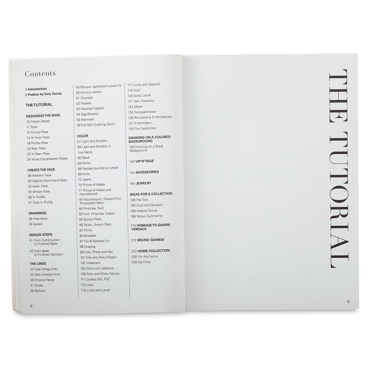 Fashion Illustration & Design - Inside Table of Contents
