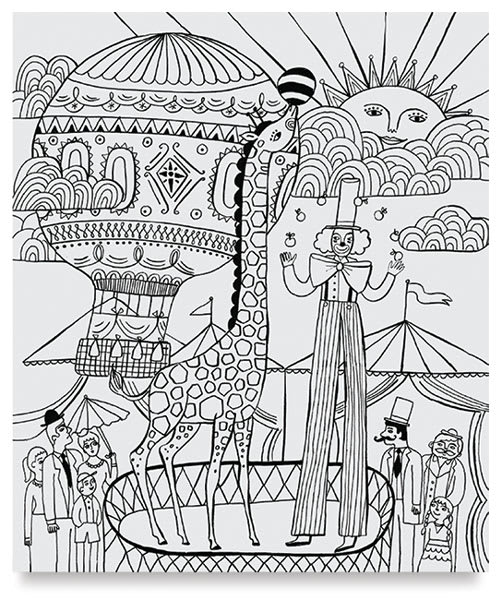 Just Add Color Series Coloring Books