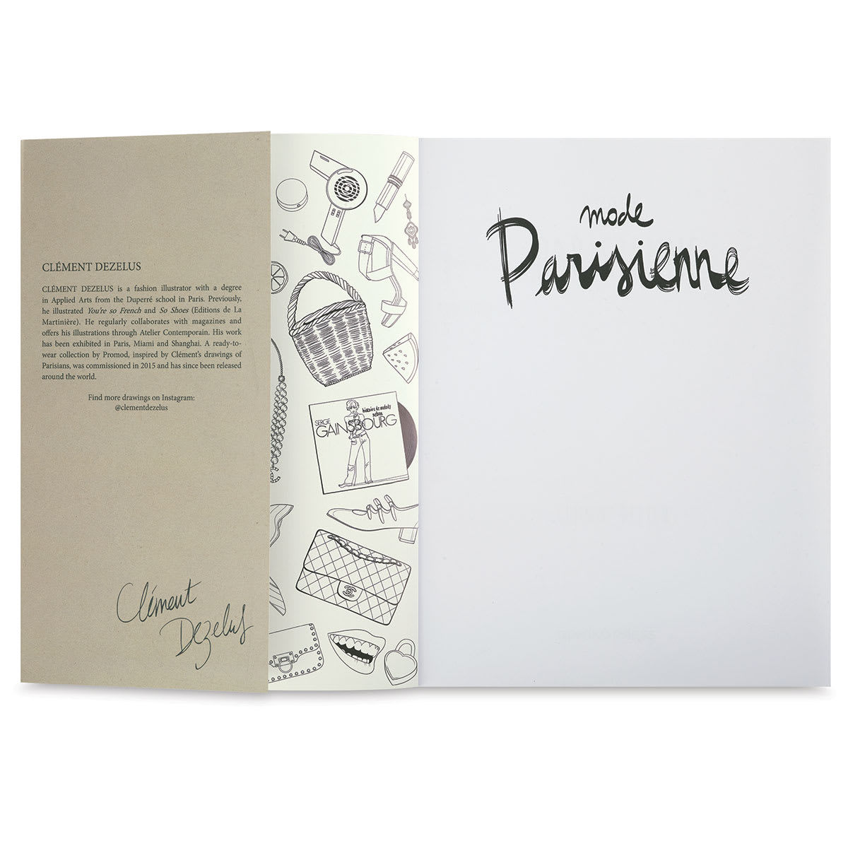 Mode Parisienne: A Fashion Coloring Book