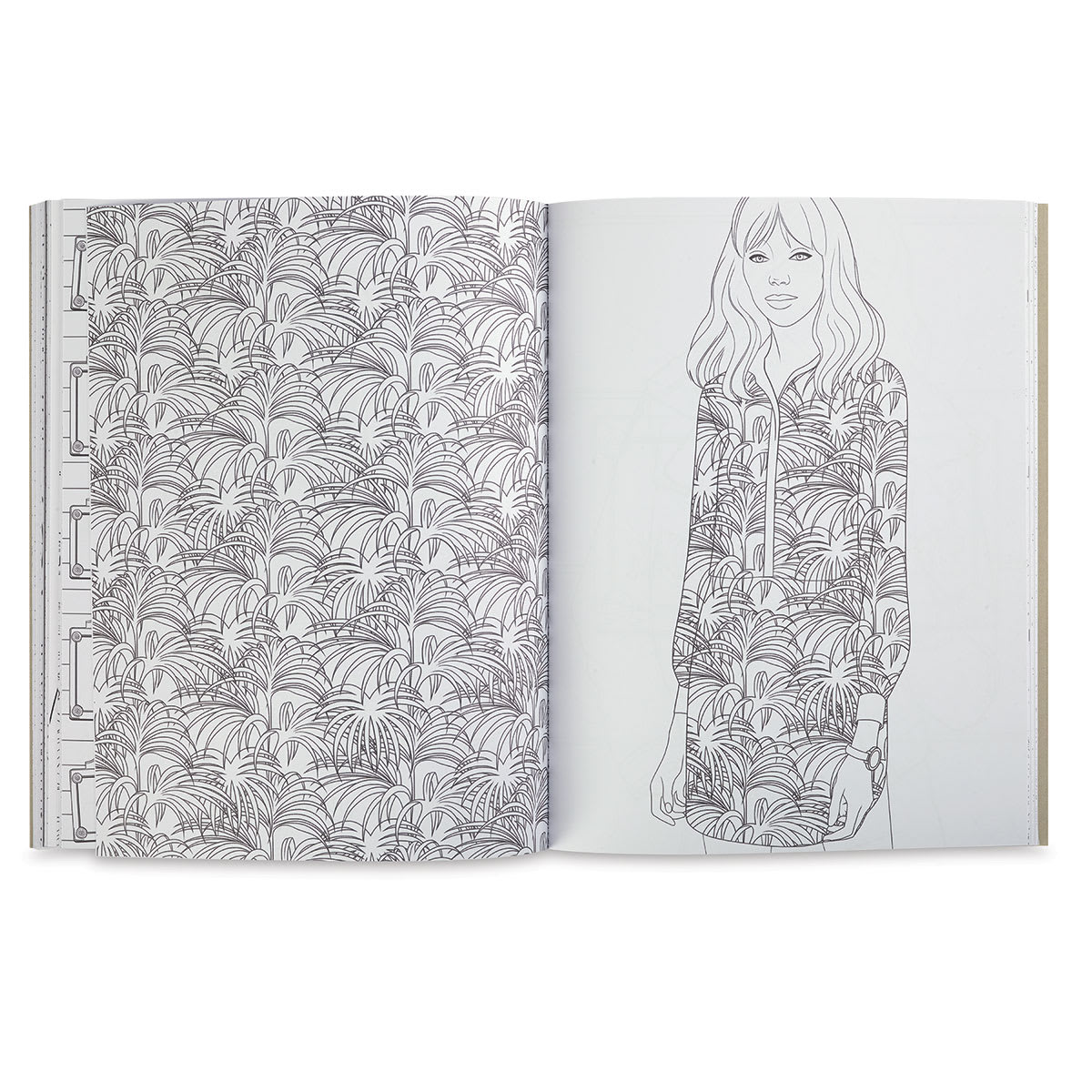 Mode Parisienne: A Fashion Coloring Book