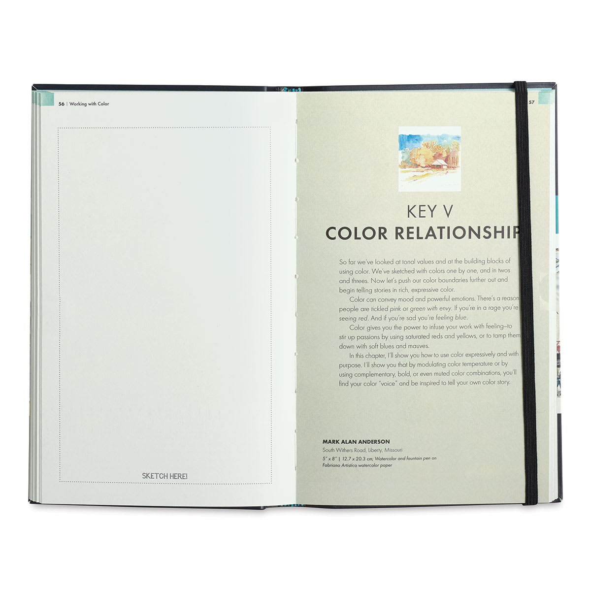 The Urban Sketching Handbook: Working with Color - Chapter on Color Relationships