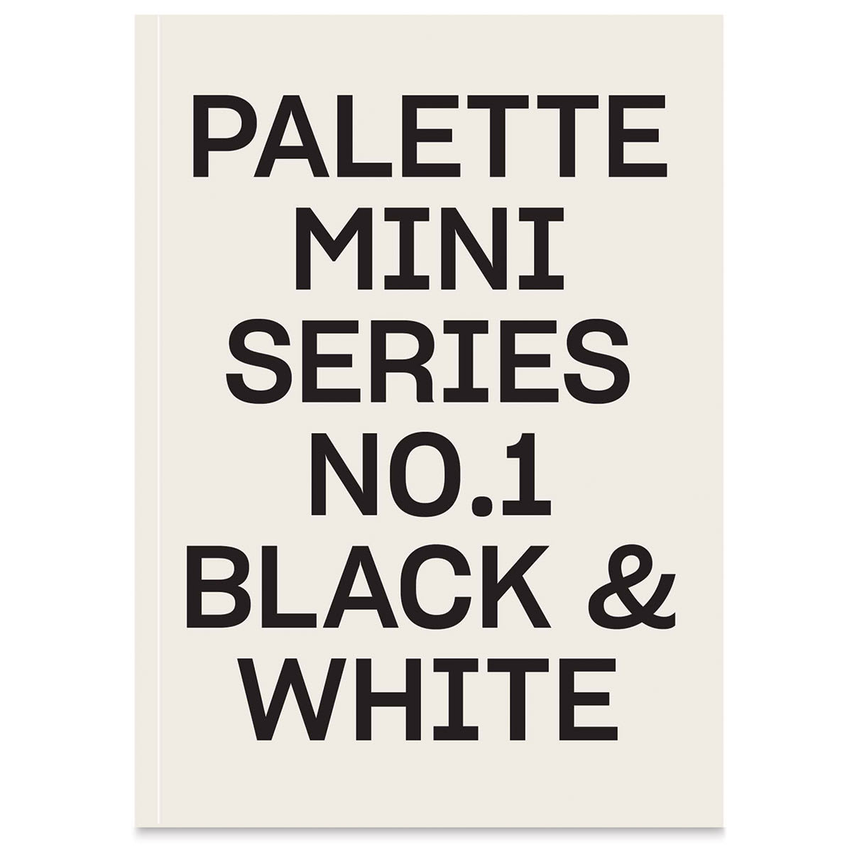Palette Mini Series: Black & White Book - front cover