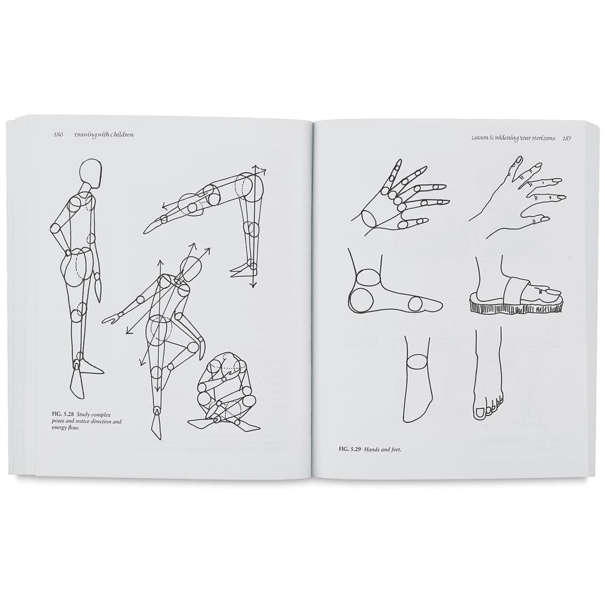 Drawing with Children - Drawing sketches of figures
