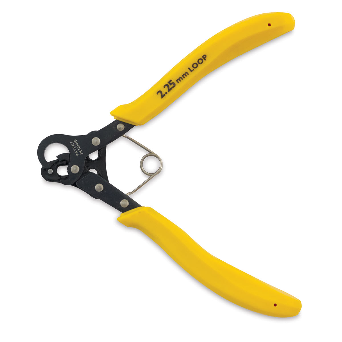 Beadsmith One Step Looper - Side view of Yellow handled 2.25 mm Looper