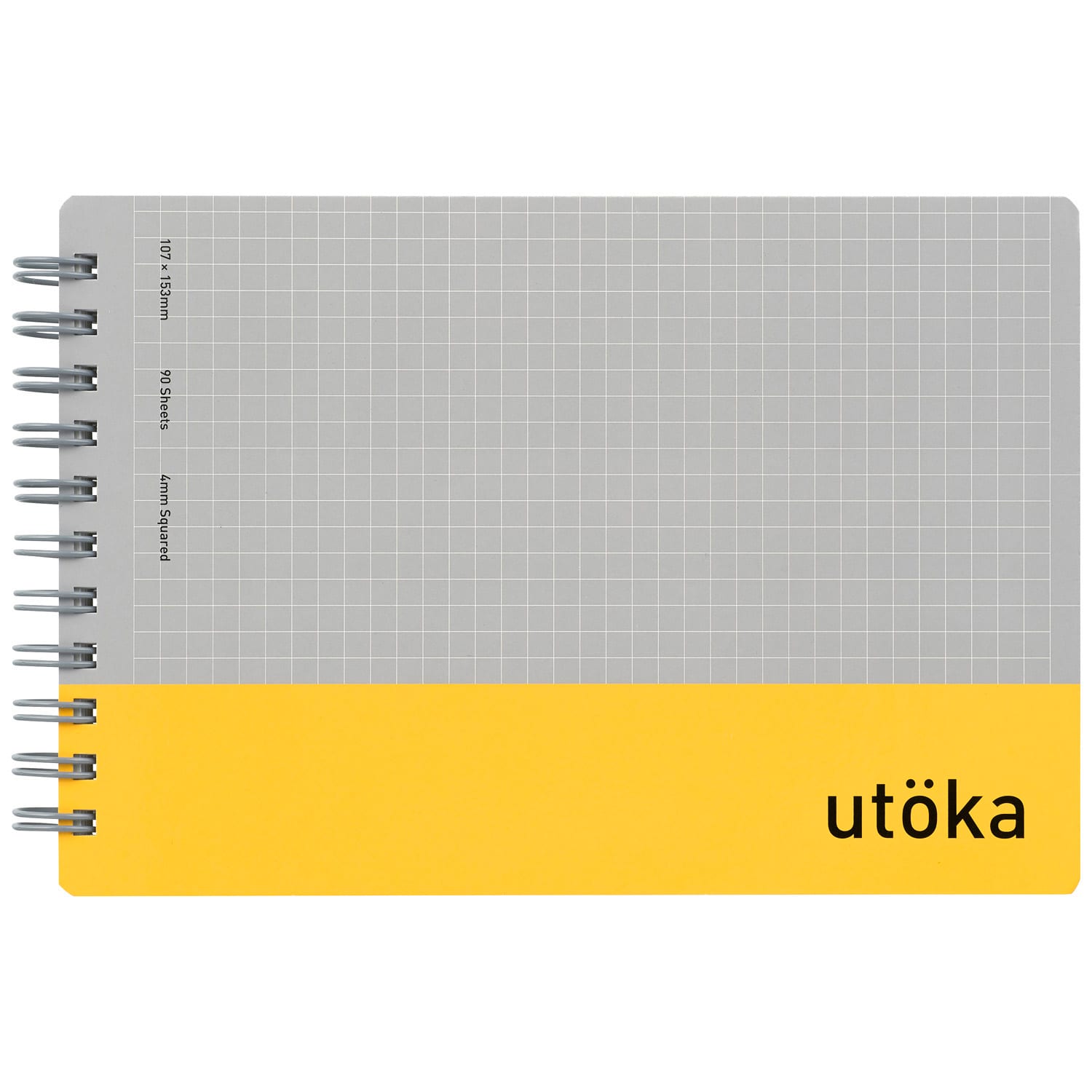 Maruman Utoka Compact Notebook, Yellow