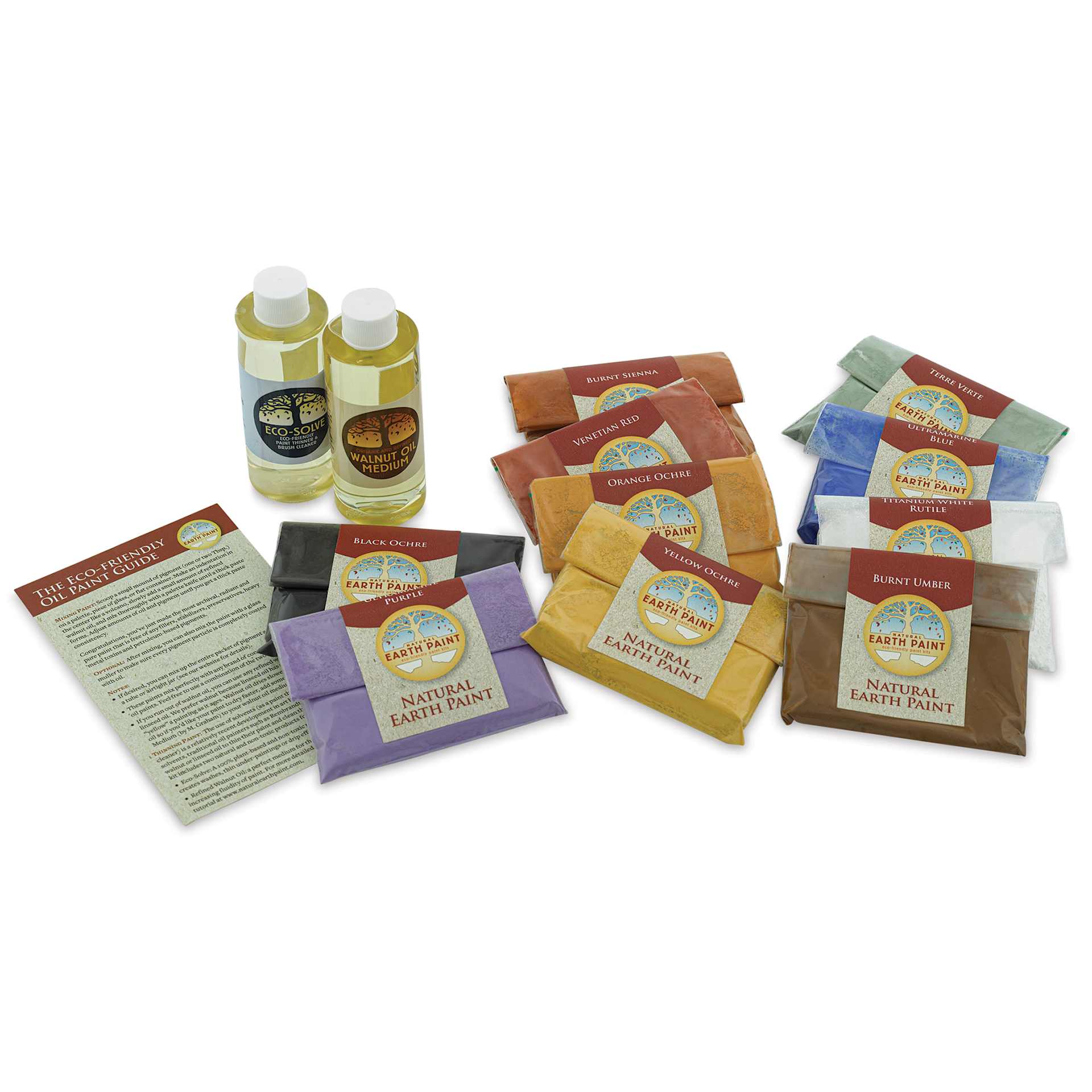 Natural Earth Paint Complete Oil Paint Kit (contents) Natural Earth Paint Complete Oil Paint Kit (contents)