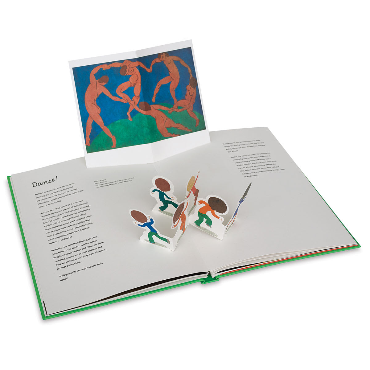 Henri Matisse: Meet the Artist - Spread showing dancing figures
Henri Matisse: Meet the Artist - Spread showing dancing figures