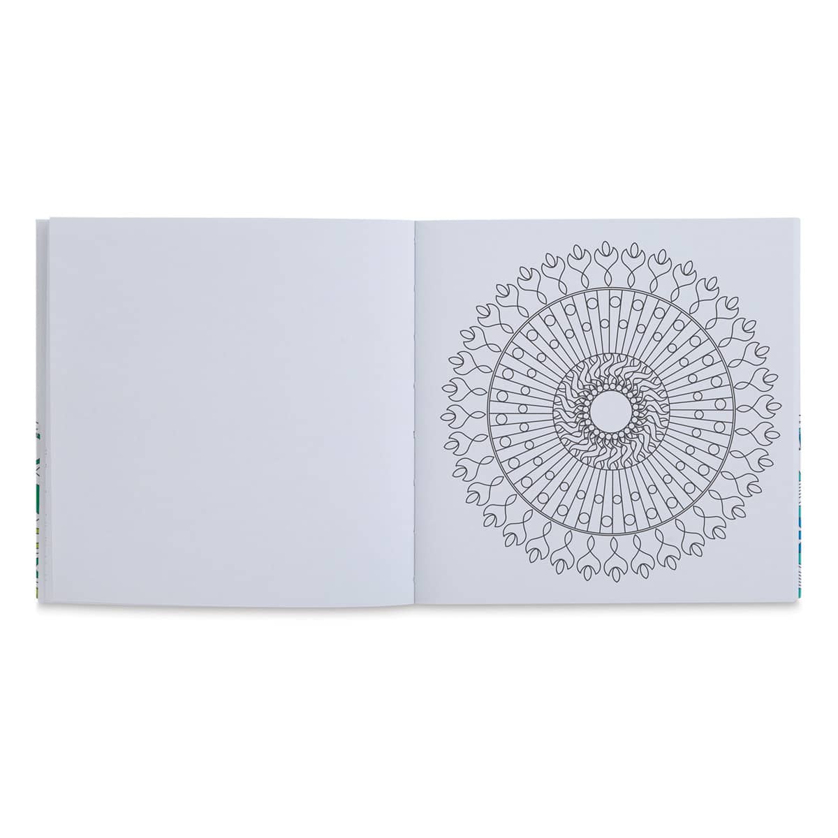 The Little Book of Coloring for Calm, Mandala