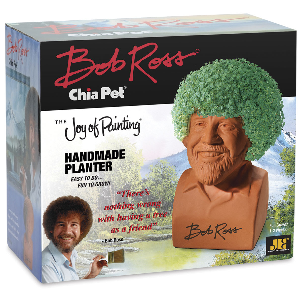 Chia Pet Bob Ross