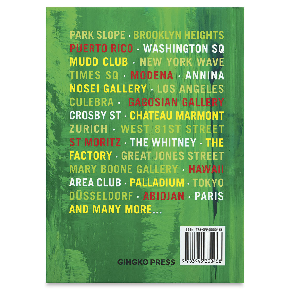 Desperately Seeking Basquiat - Back cover of Book
