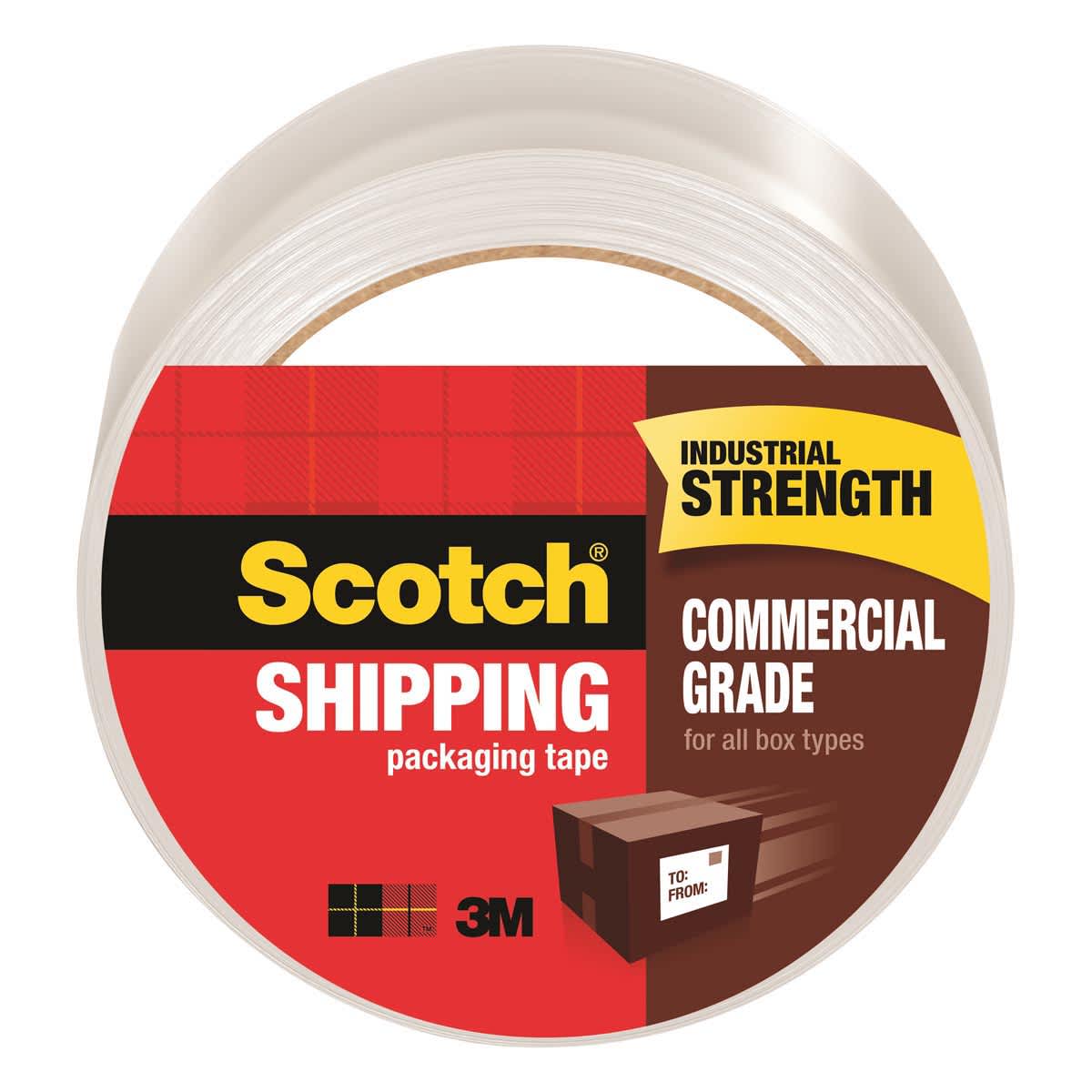 #3750 High Performance Packaging Tape Transparent 1.88" x 54.6 yds.