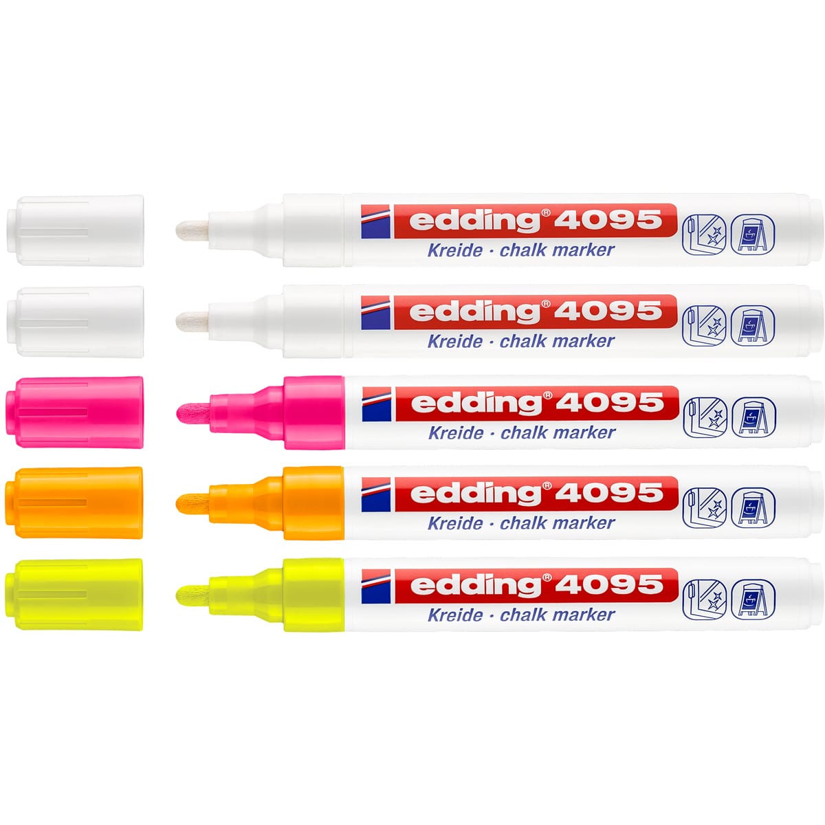 edding Chalk Marker Set 5-Marker Set