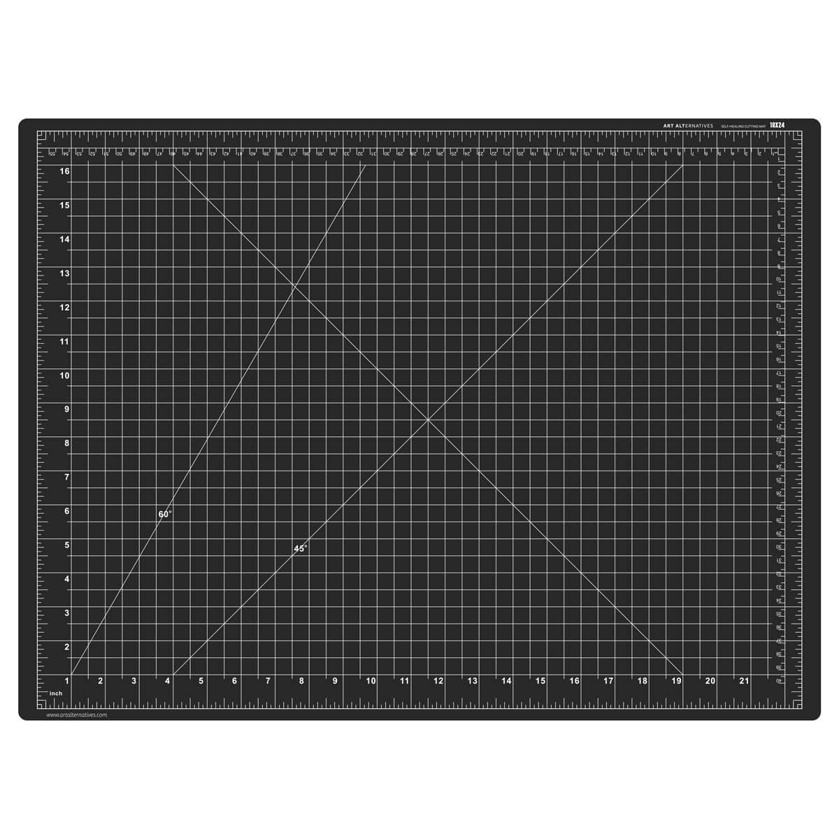 Art Alternatives Self-Healing Cutting Mat, 18" x 24", Double-Sided