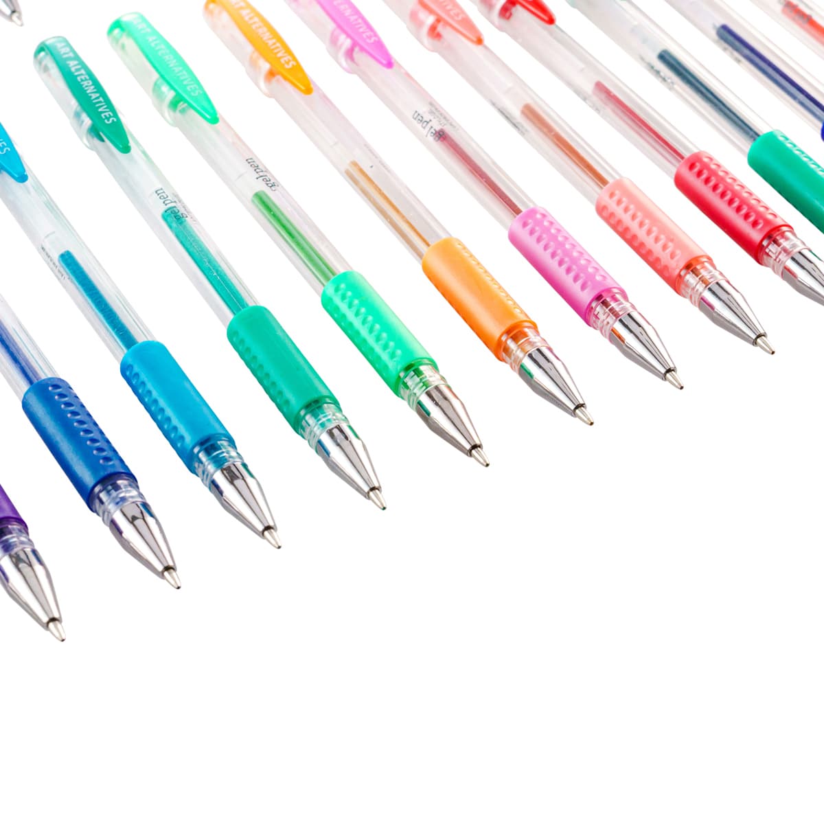 Gel Pen Set 48-Color Basic, Glitter, Neon, Pastel & Metallic Set