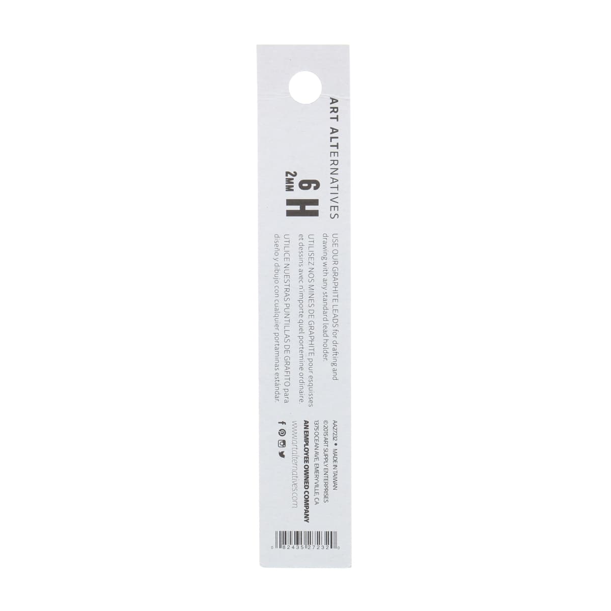 Art Alternatives Graphite Leads, H