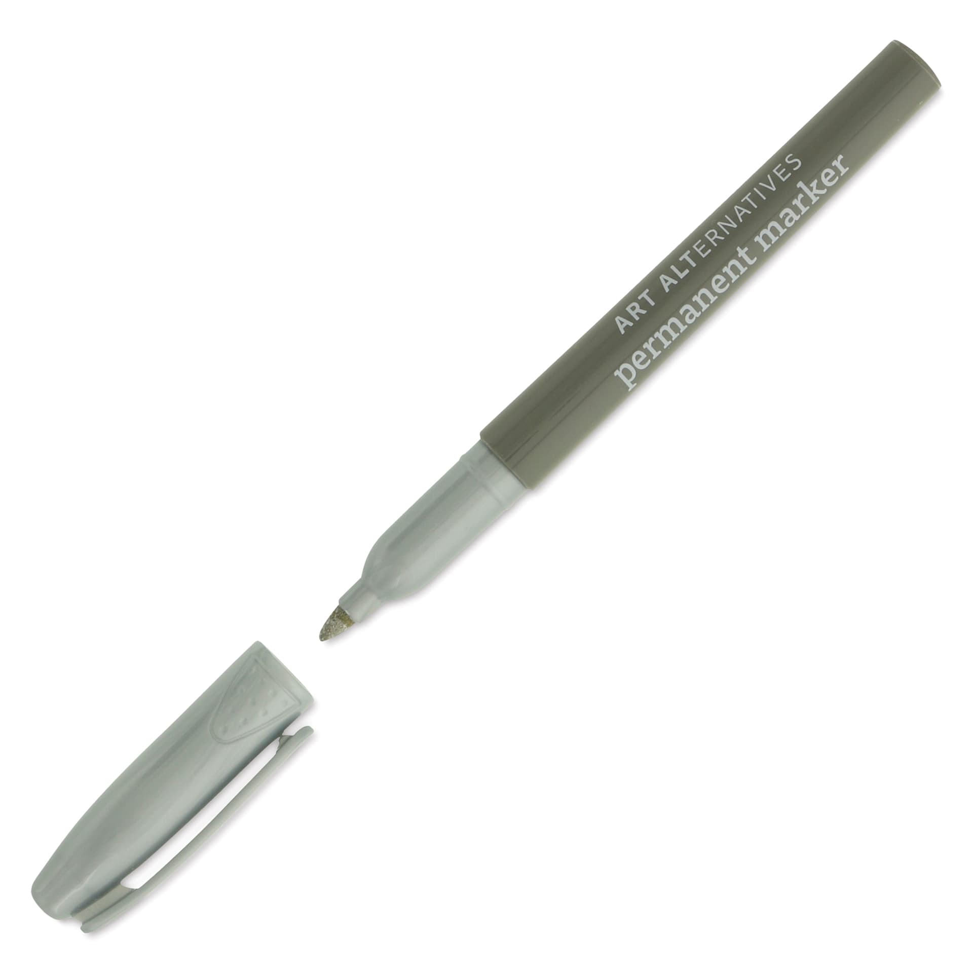 Permanent Marker Metallic Silver
