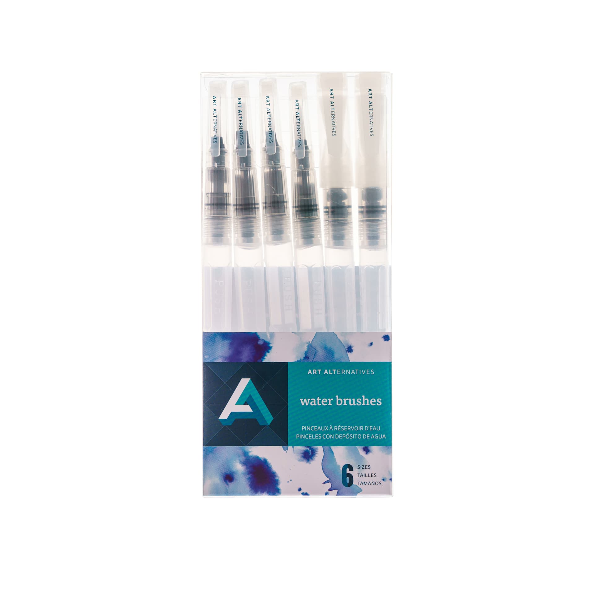 Art Alternatives Water Brushes, Set of 6