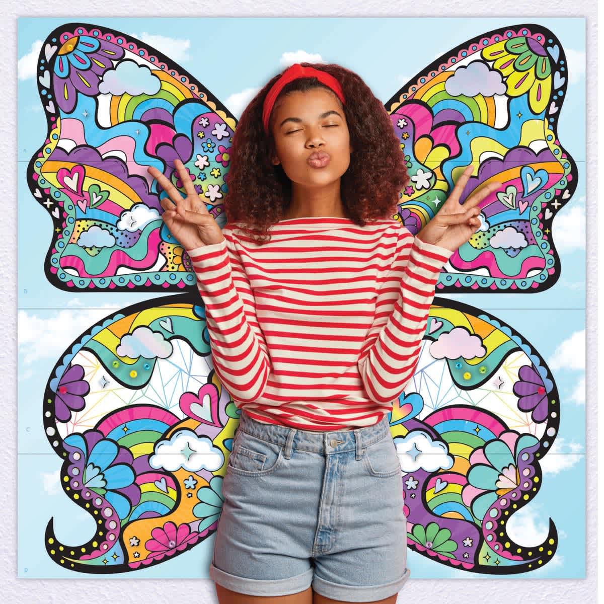 DIY Mural Design Set Butterfly Mural Design Set
