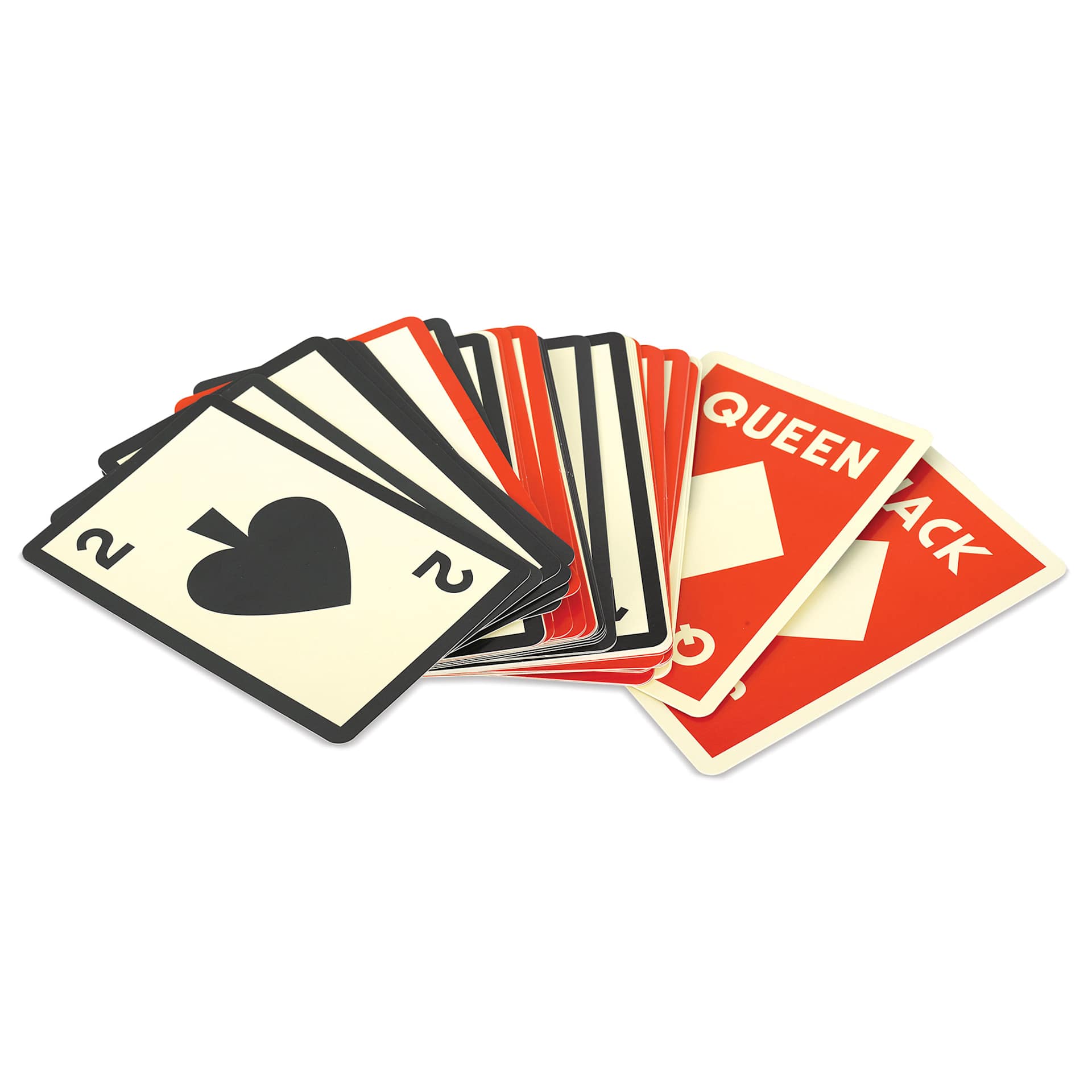 Brass Monkey A Big Deal Giant Playing Cards (fanned deck)