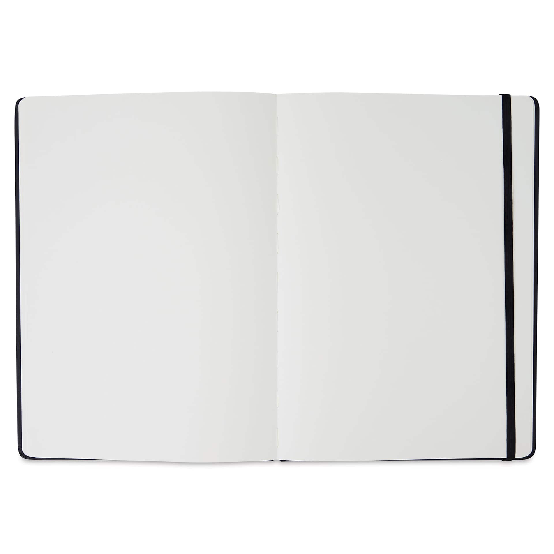 Moleskine Art Collection Sketchbook - Black, A4 (open to show paper)