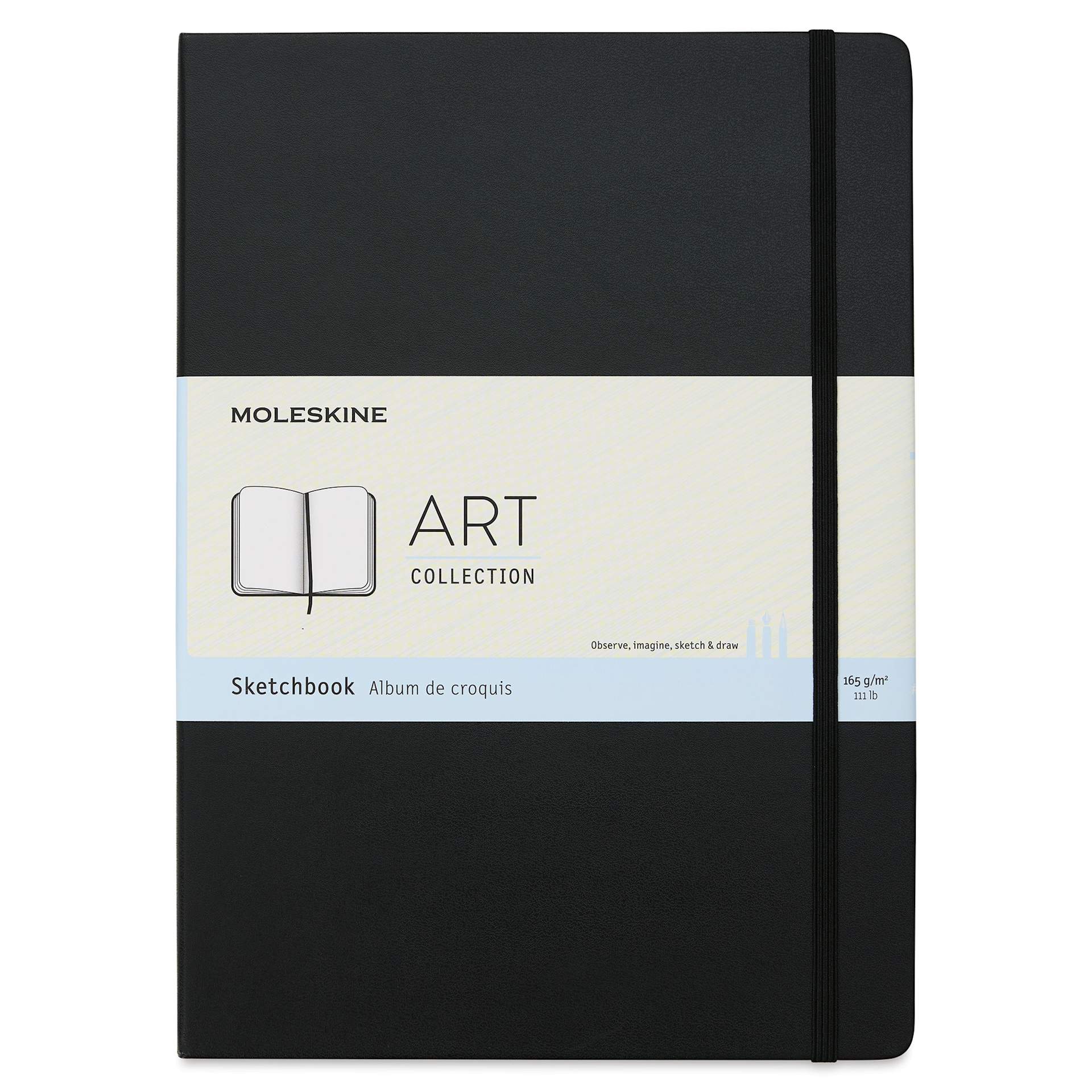 Moleskine Art Collection Sketchbook - Black, A4