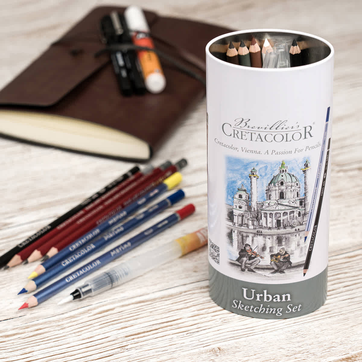 Cretacolor Urban Sketching Set, 24 Pieces