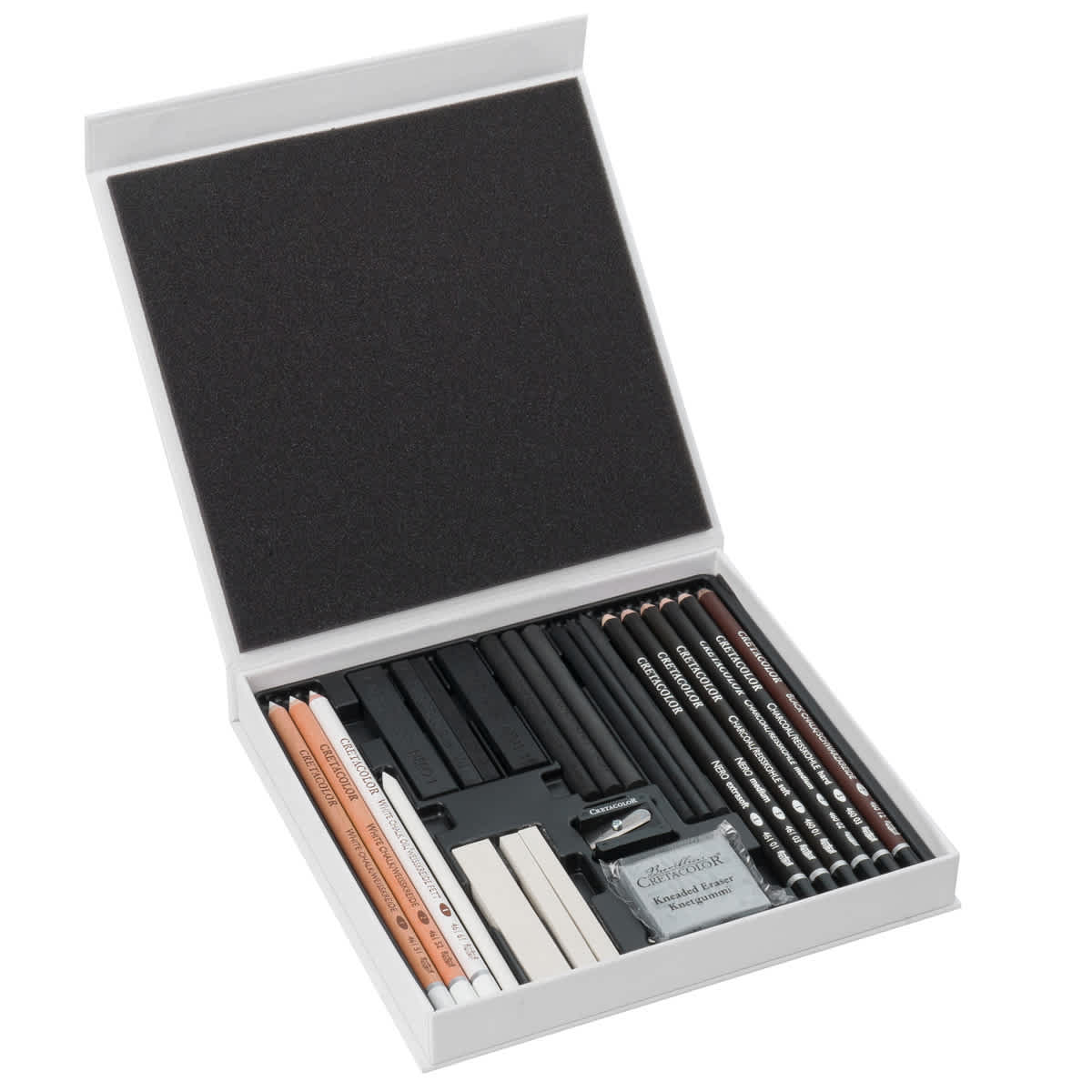 Black & White Box Drawing 25-Piece Set 25-Piece Box Set