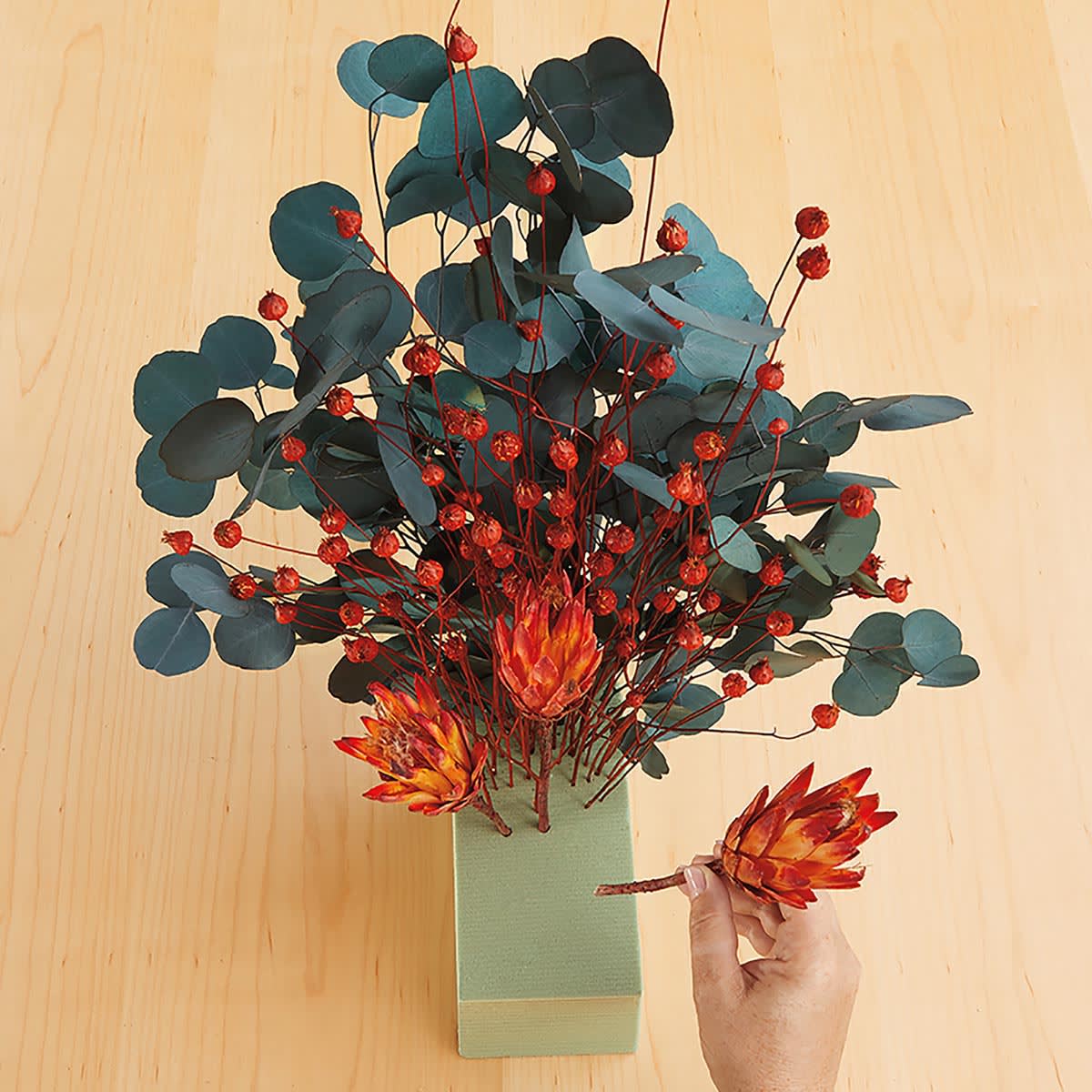 Desert DryFoM Floral Foams 7.8" x 3.4" x 2.6" Block - Green, 6/Pkg.