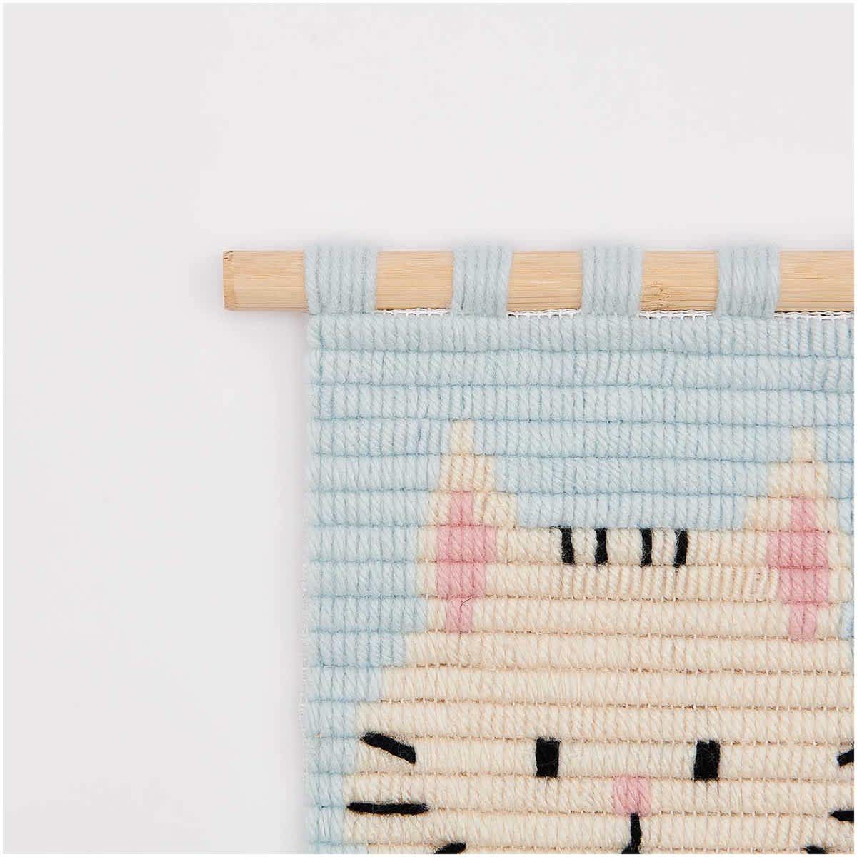 Longstitch Embroidery Kits Cat Kit - 18 x 30 cm (7.1" x 11.2")