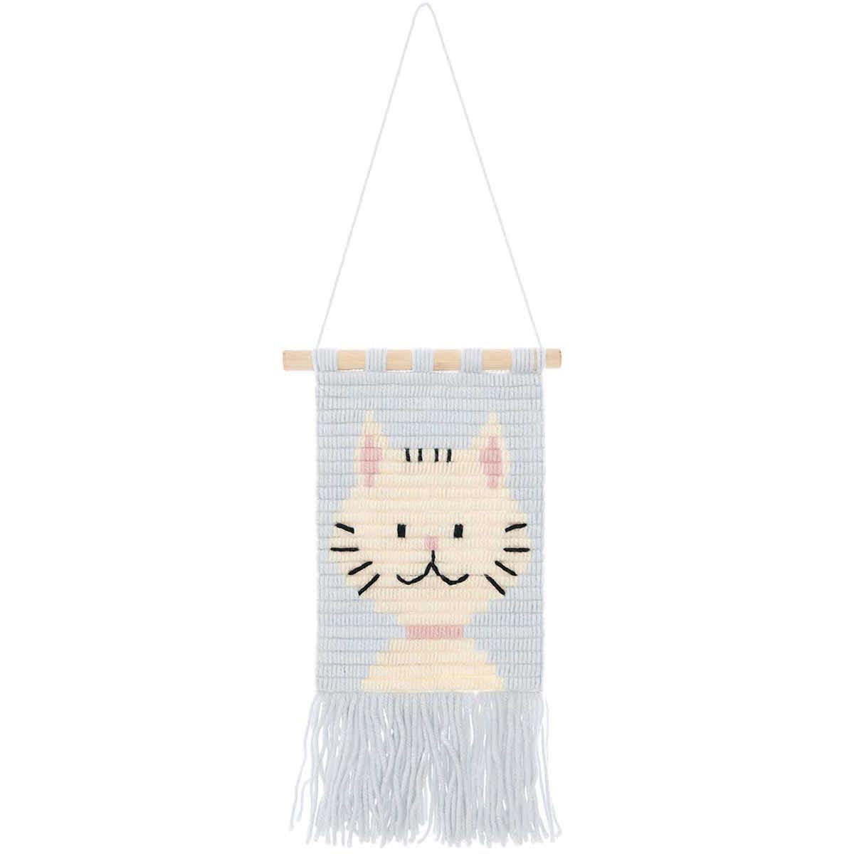 Longstitch Embroidery Kits Cat Kit - 18 x 30 cm (7.1" x 11.2")