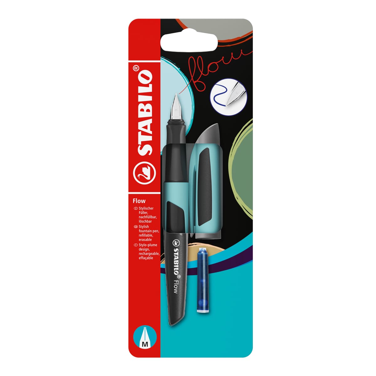 Flow Fountain & Ballpoint Pen Puristblue - Sporty
