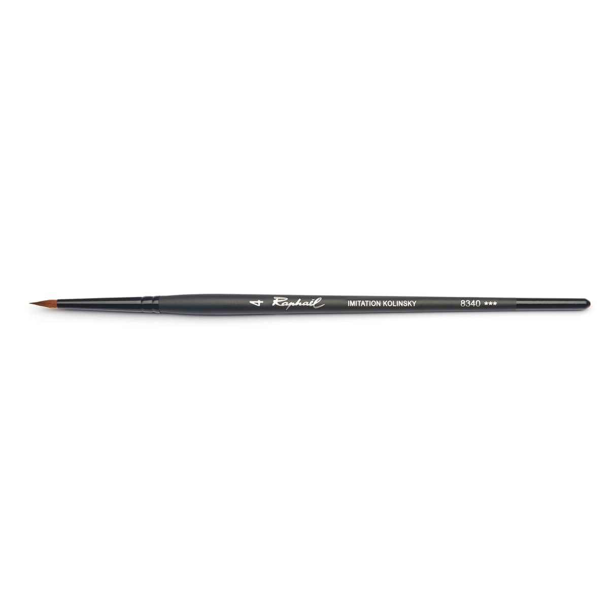 Raphael Stradivarius Synthetic Kolinsky Watercolor Brush, Spotter, 4