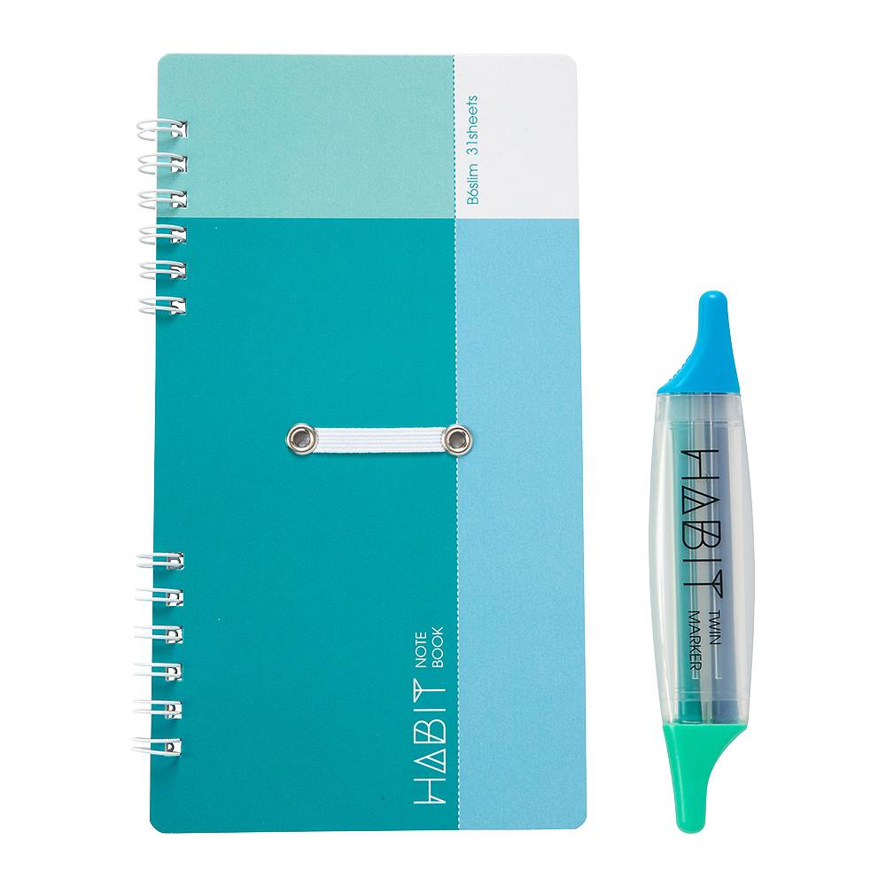 Nakabayashi Notebook 3.94" x 7.17" (B6 Slim) - Mint